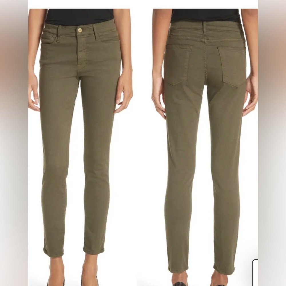 Frame Le Skinny de Jeanne Ankle Jeans